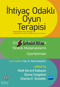 İhtiyaç Odaklı Oyun Terapisi: Çocukluk Sorunlarına Yönelik Müdahalelerin Uyarlanması
