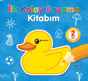 İlk Kolay Boyama Kitabım 2 Yaş Üzeri