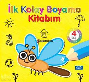 İlk Kolay Boyama Kitabım 4 Yaş Üzeri
