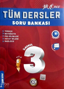 İlk Önce Yayıncılık 3. Sınıf Tüm Dersler Soru Bankası