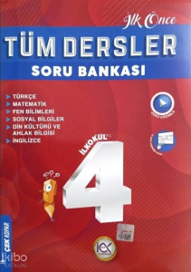 İlk Önce Yayıncılık 4. Sınıf Tüm Dersler Soru Bankası
