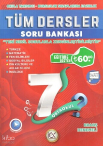 İlk Önce Yayıncılık 7. Sınıf Tüm Dersler Soru Bankası