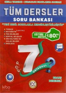 İlk Önce Yayıncılık 7. Sınıf Tüm Dersler Soru Bankası
