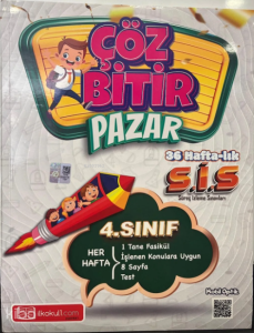 İlkokul1 Yayınları 4.Sınıf Çöz Bitir (36 Hafta, Haftalık Deneme )