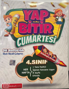 İlkokul1 Yayınları 4.Sınıf Yap Bitir (36 Hafta Etkinlik Kitabı)