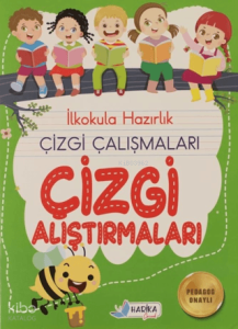 İlkokula Hazırlık Çizgi Çalışmaları - Çizgi Alıştırmaları