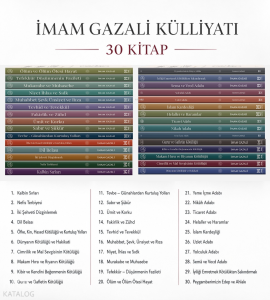 İmam Gazali Külliyatı (30 Kitap)