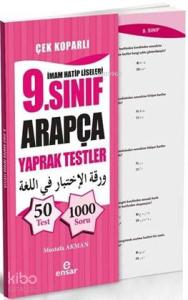İmam Hatip Liseleri 9. Sınıf Arapça Yaprak Testler