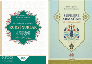 İmam Şarani Tasavvuf Seti Kudsi Nurlar ve Sufilere Armağan (Ciltli)