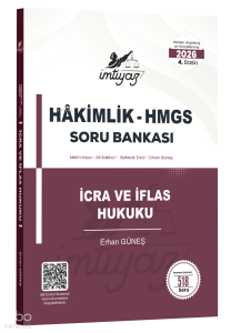 İmtiyaz 2026 HMGS Hakimlik İcra ve İflas Hukuku Soru Bankası