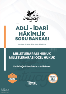 İmtiyaz Adli-İdari Hâkimlik Soru Bankası - Milletlerarası Hukuk - Milletlerarası Özel Hukuk