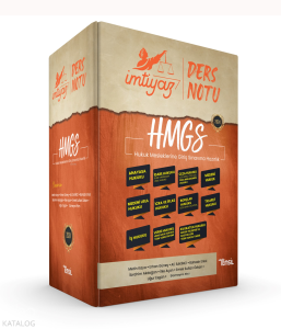 İmtiyaz Hmgs Ders Notu Konu Anlatımı Seti