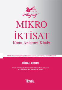 İmtiyaz Mikro İktisat;Konu Anlatımı Kitabı