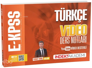 İndeks Akademi 2026 EKPSS Türkçe Video Ders Notları