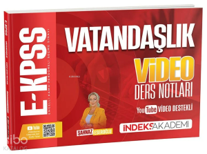 İndeks Akademi 2026 EKPSS Vatandaşlık Video Ders Notları