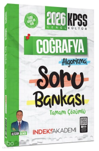 İndeks Akademi 2026 KPSS Coğrafya Algoritma Soru Bankası Çözümlü