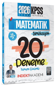 İndeks Akademi 2026 KPSS Matematik Simülasyon 20 Deneme Çözümlü
