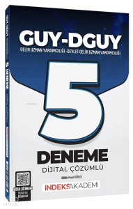 İndeks Akademi GUY-DGUY Gelir Uzman Yardımcılığı 5 Deneme Çözümlü
