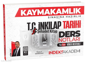 İndeks Akademi Kaymakamlık TC İnkılap Tarihi Video Ders Notları