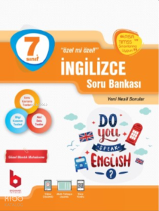 İngilizce;Özel mi Özel Soru Bankası