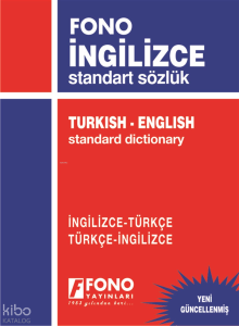 İngilizce Standart Sözlük İngilizce-Türkçe - Türkçe-İngilizce