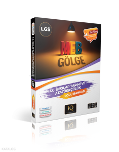 IQ Yayınları LGS Gölge İnkılap Tarihi Soru Bankası