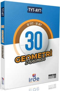 İrde Yayınları TYT - AYT Geometri 30 Denemesi