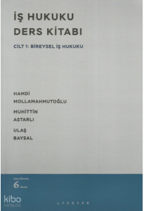 İş Hukuku Ders Kitabı Cilt 1: Bireysel İş Hukuku