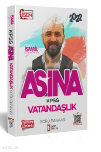 İsem 2022 KPSS Aşina Vatandaşlık Çözümlü Soru Bankası