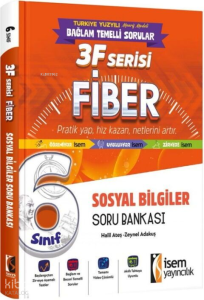 İsem 6. Sınıf Sosyal Bilgiler 3F Fiber Soru Bankası