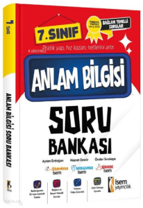 İsem 7. Fiber Sınıf Anlam Bilgisi Soru Bankası