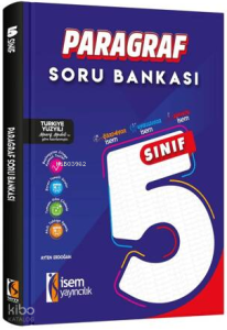 İsem Yayıncılık 5. Sınıf Paragraf Soru Bankası