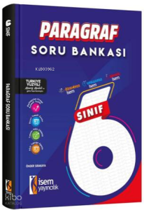 İsem Yayıncılık 6. Sınıf Paragraf Soru Bankası
