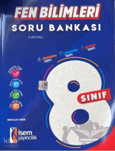 İsem Yayıncılık 8. Sınıf Fen Bilimleri Soru Bankası