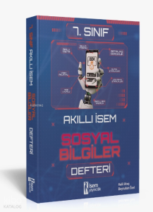 İsem Yayınları 7. Sınıf Sosyal Bilgiler Akıllı İsem Defteri