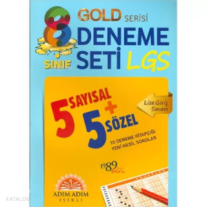Işıklı - Adım Adım Işıklı 8.Sınıf Lgs 10 Fasiküllü Deneme