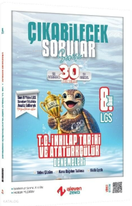 İşleyen Zeka 8. Sınıf LGS TC İnkılap Tarihi ve Atatürkçülük Çıkabilecek Sorular 30 Deneme