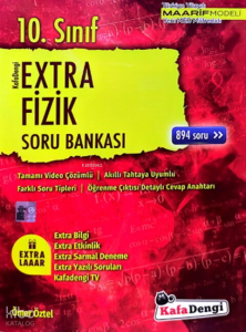 Kafa Dengi 10. Sınıf Extra Fizik Soru Bankası (Tümü Video Çözümlü)