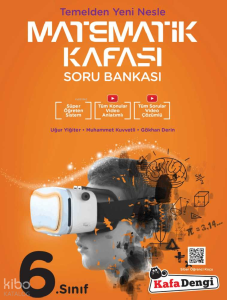 Kafa Dengi Matematik Kafası 6.Sınıf  Soru Bankası (Tümü Video Çözümlü)