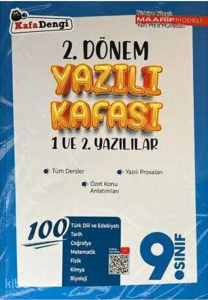 Kafa Dengi Yayınları 9. Sınıf 2. Dönem Yazılı Kafası
