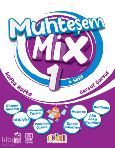Kaliteli Eğitim Yayınları 1.Sınıf Muhteşem Mix