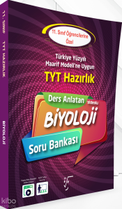 Karekök Yayınları 11. Sınıf TYT Hazırlık Ders Anlatan Biyoloji Soru Bankası