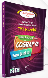 Karekök Yayınları 11. Sınıf TYT Hazırlık Ders Anlatan Coğrafya Soru Bankası