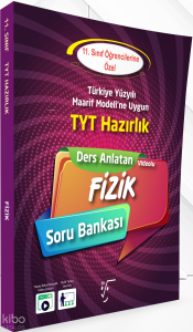 Karekök Yayınları 11. Sınıf TYT Hazırlık Ders Anlatan Fizik Soru Bankası