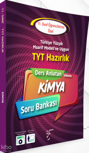 Karekök Yayınları 11. Sınıf TYT Hazırlık Ders Anlatan Kimya Soru Bankası