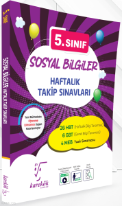 Karekök Yayınları 5. Sınıf Sosyal Bilgiler Haftalık Takip Sınavları
