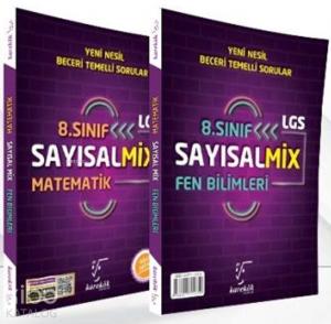 Karekök Yayınları 8. Sınıf LGS Sayısal Mix Beceri Temelli Sorular Karekök