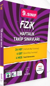 Karekök Yayınları 9. Sınıf Fizik Haftalık Takip Sınavları