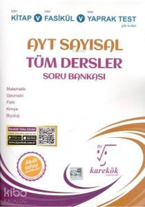 Karekök Yayınları AYT Sayısal Tüm Dersler Soru Bankası Karekök