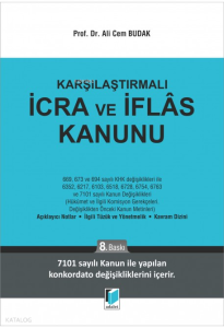 Karşılaştırmalı İcra ve İflas Kanunu
